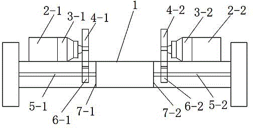 Double-motor-driving electric vehicle rear axle