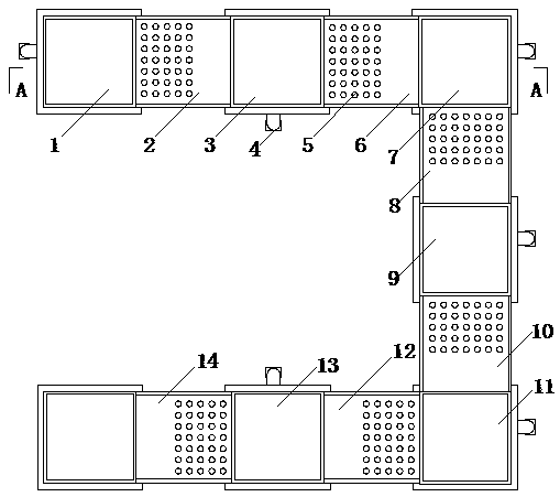 Classification and sorting production line for abs, pp plastic chips or granules