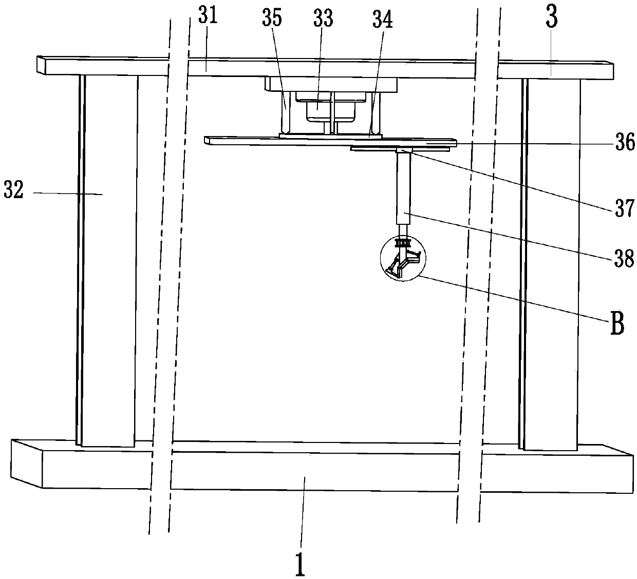 Pre-welding and post-welding intelligent treatment equipment for pipeline engineering stainless steel flange