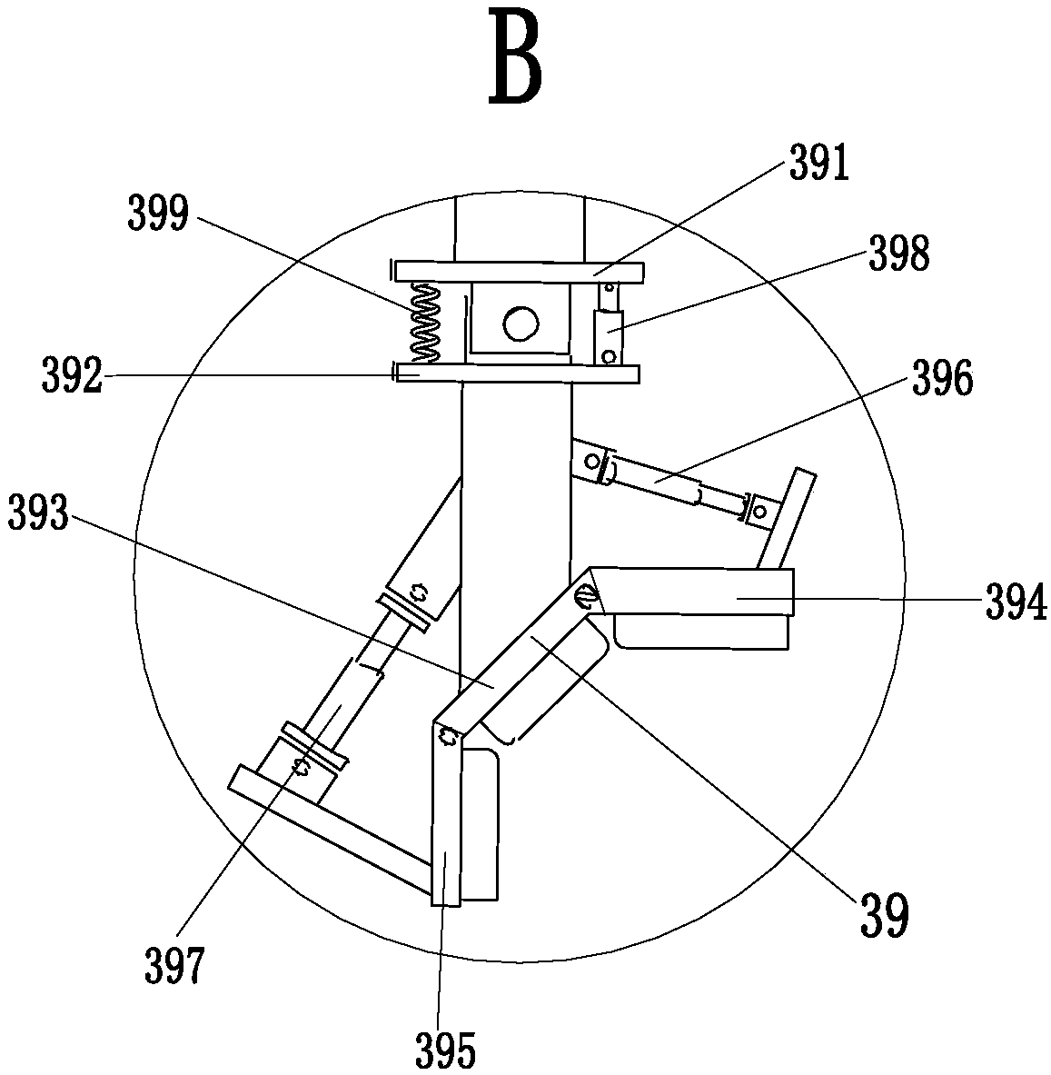 Pre-welding and post-welding intelligent treatment equipment for pipeline engineering stainless steel flange