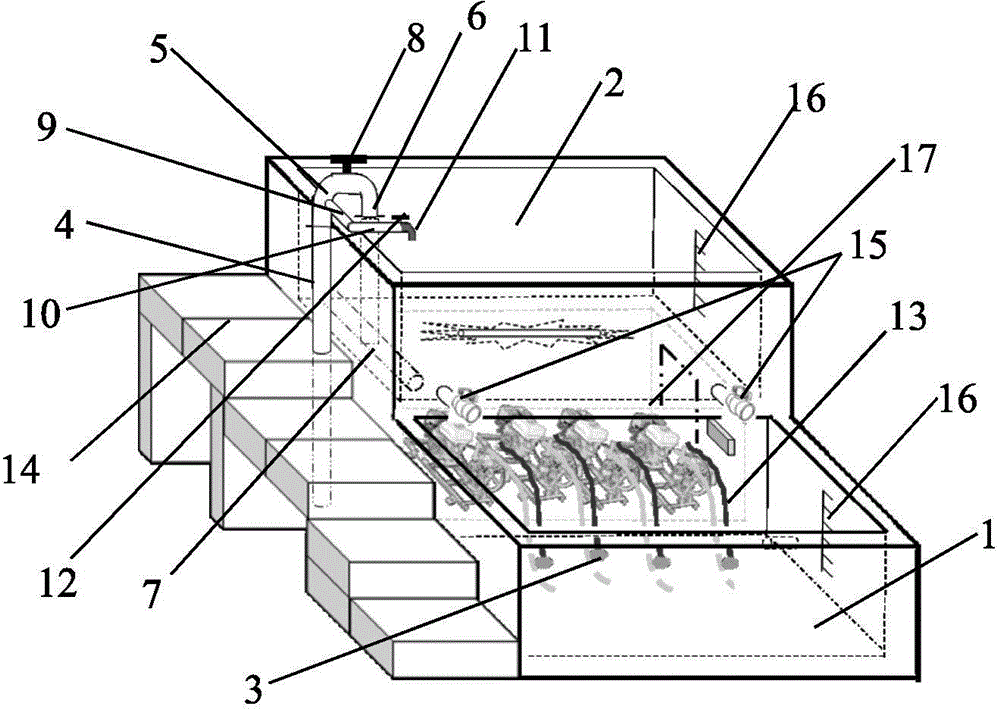 A pesticide mixing device