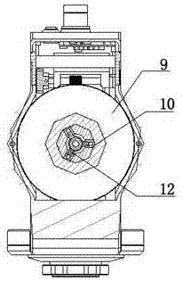 Equatorial telescope locking device