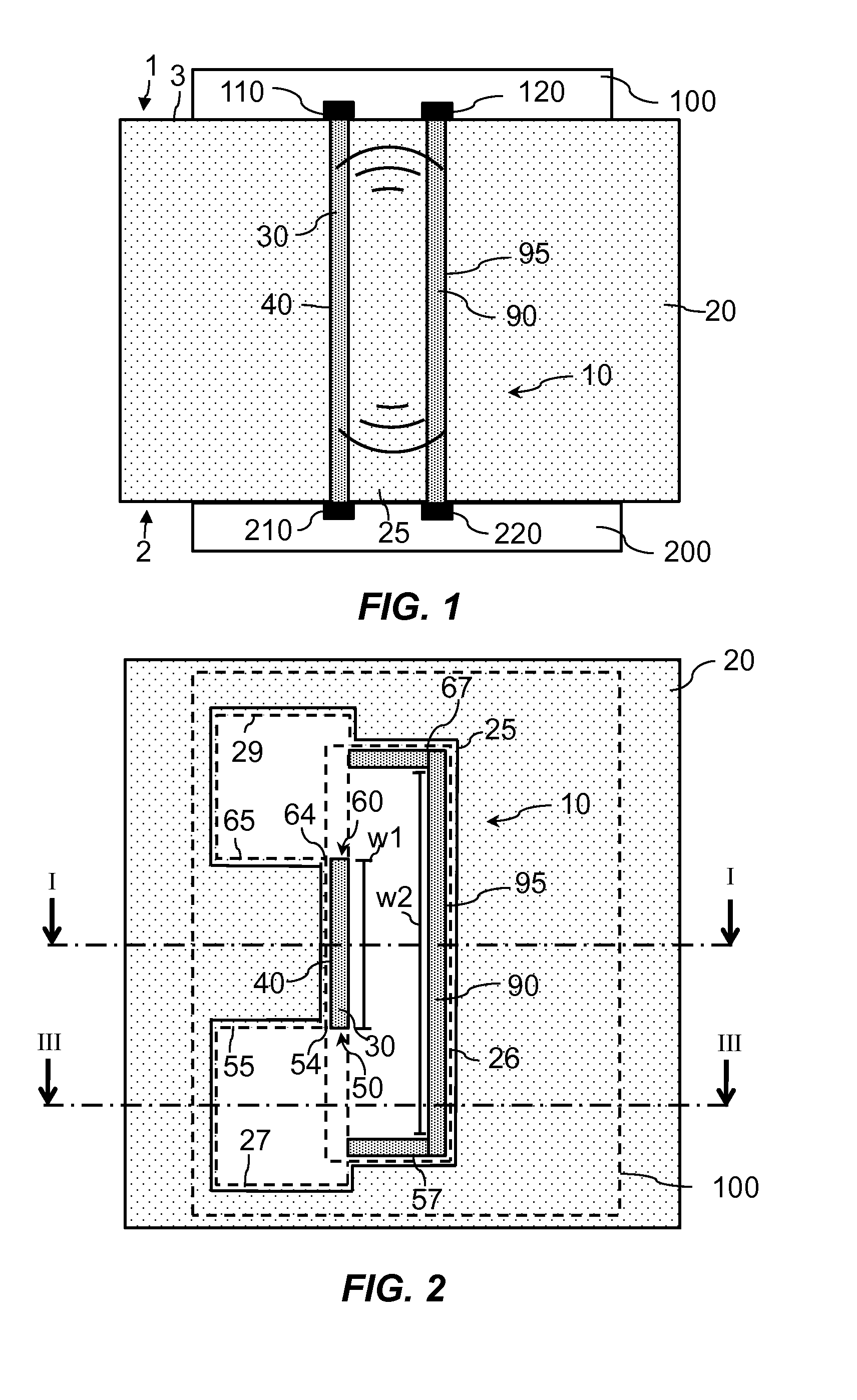 Radio frequency coupling structure and a method of manufacturing thereof