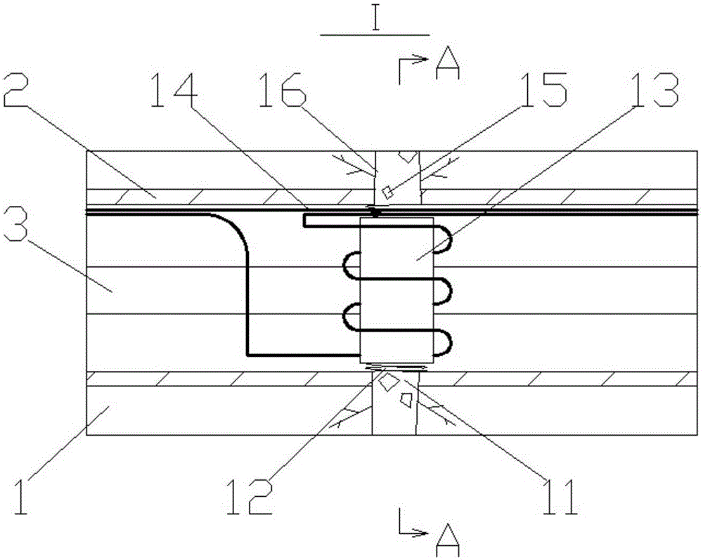 Rock stratum steam fracturing device applied to shale gas exploitation