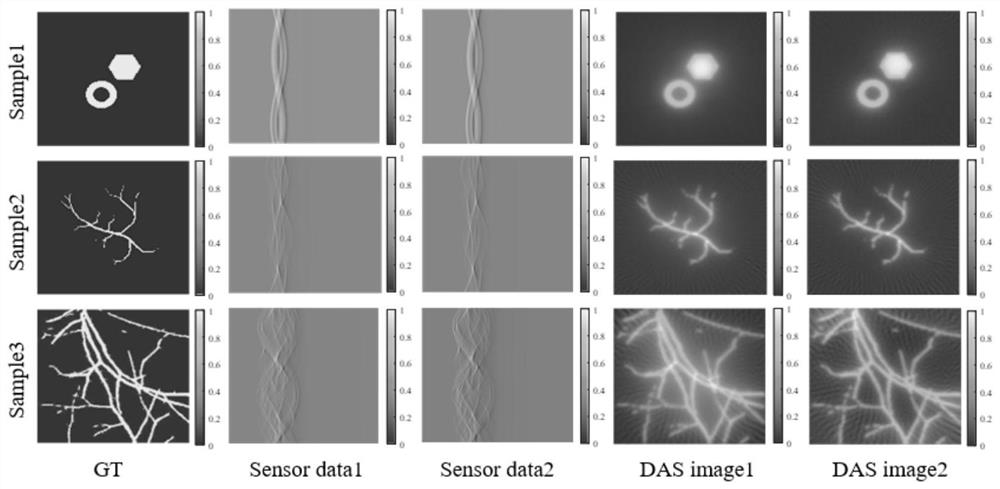 Photoacoustic effect simulation method based on sound wave superposition