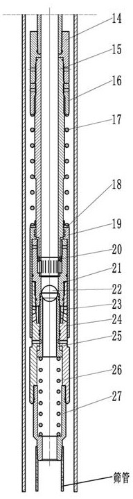 Sand prevention and well completion integrated packing and filling tool