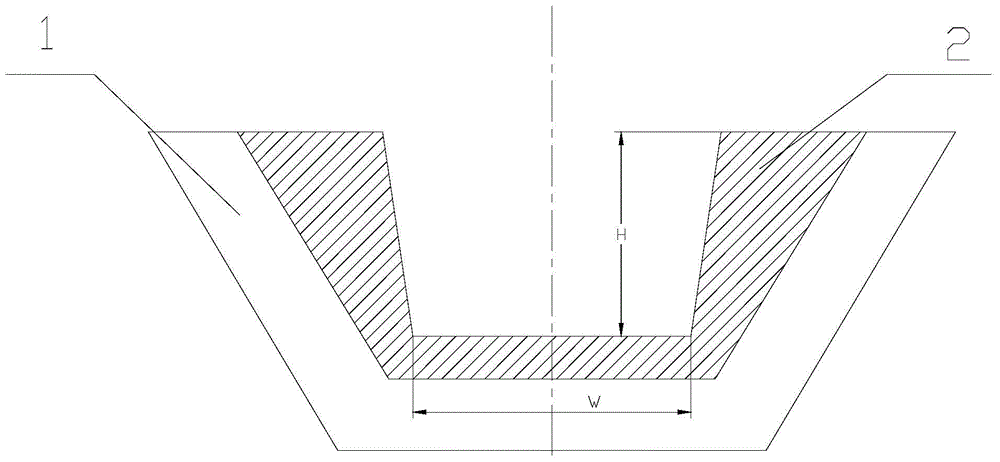 A method and device for removing metal impurities in polysilicon by electron beam overheating melting