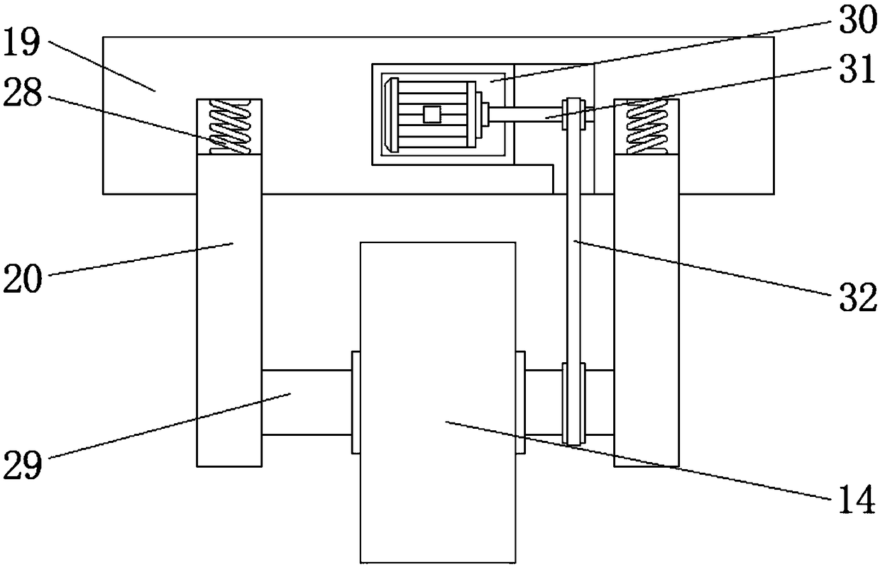 Four-axis bearing tile cover production line