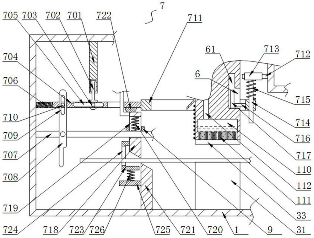 A processing device for building decoration parts