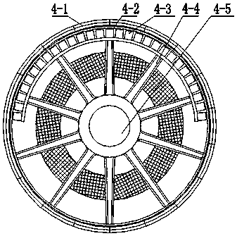 Fine grain dry separator for weakening magnetic effect loss