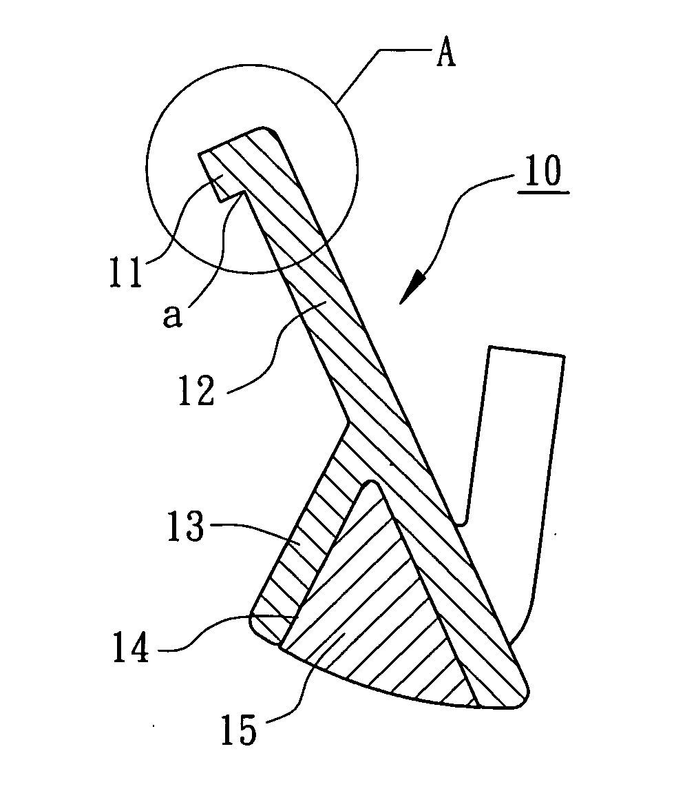 Golf club head structure for improving casting fluidity in a slurry shell