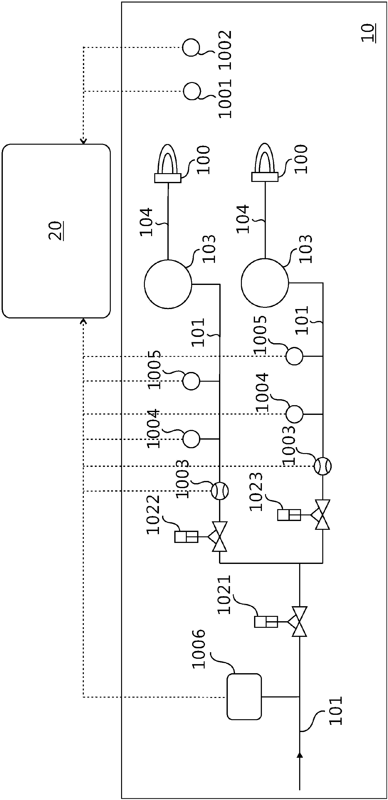 Method and device used for monitoring and predicting scales in combustor