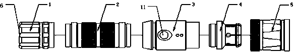 A safety ignition device for electronic ignition without electric welding rod