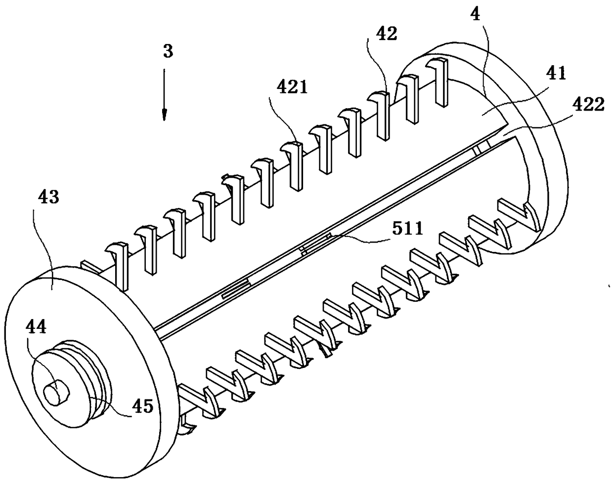 Water surface mowing device and control system thereof