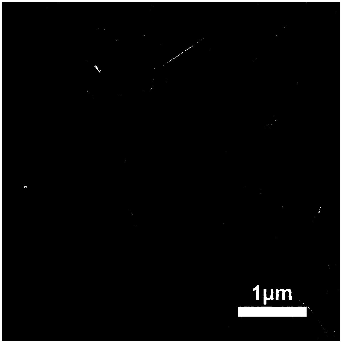 Nano copper electrode material as well as preparation method and application thereof