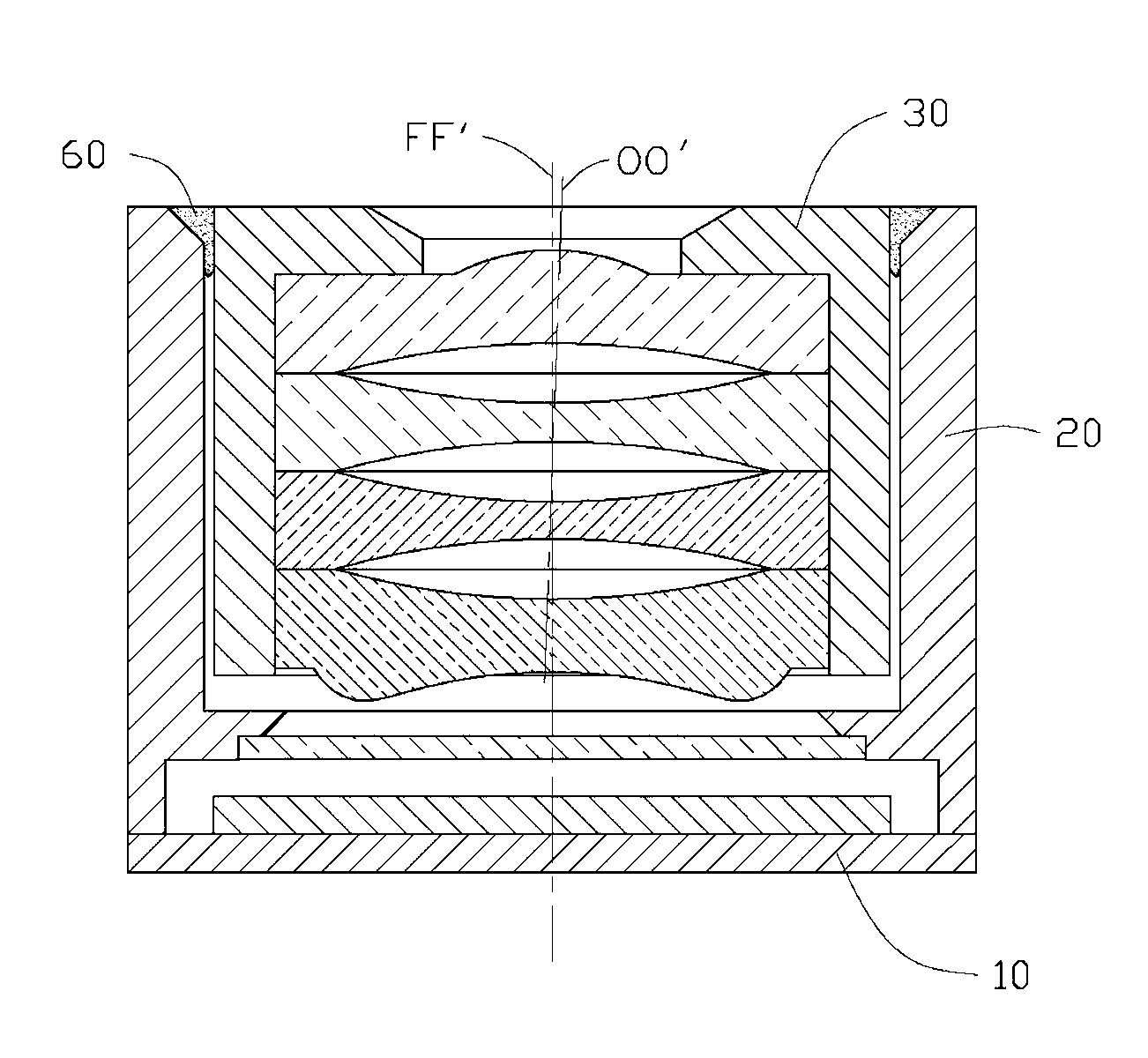 Camera module and camera module assembly method