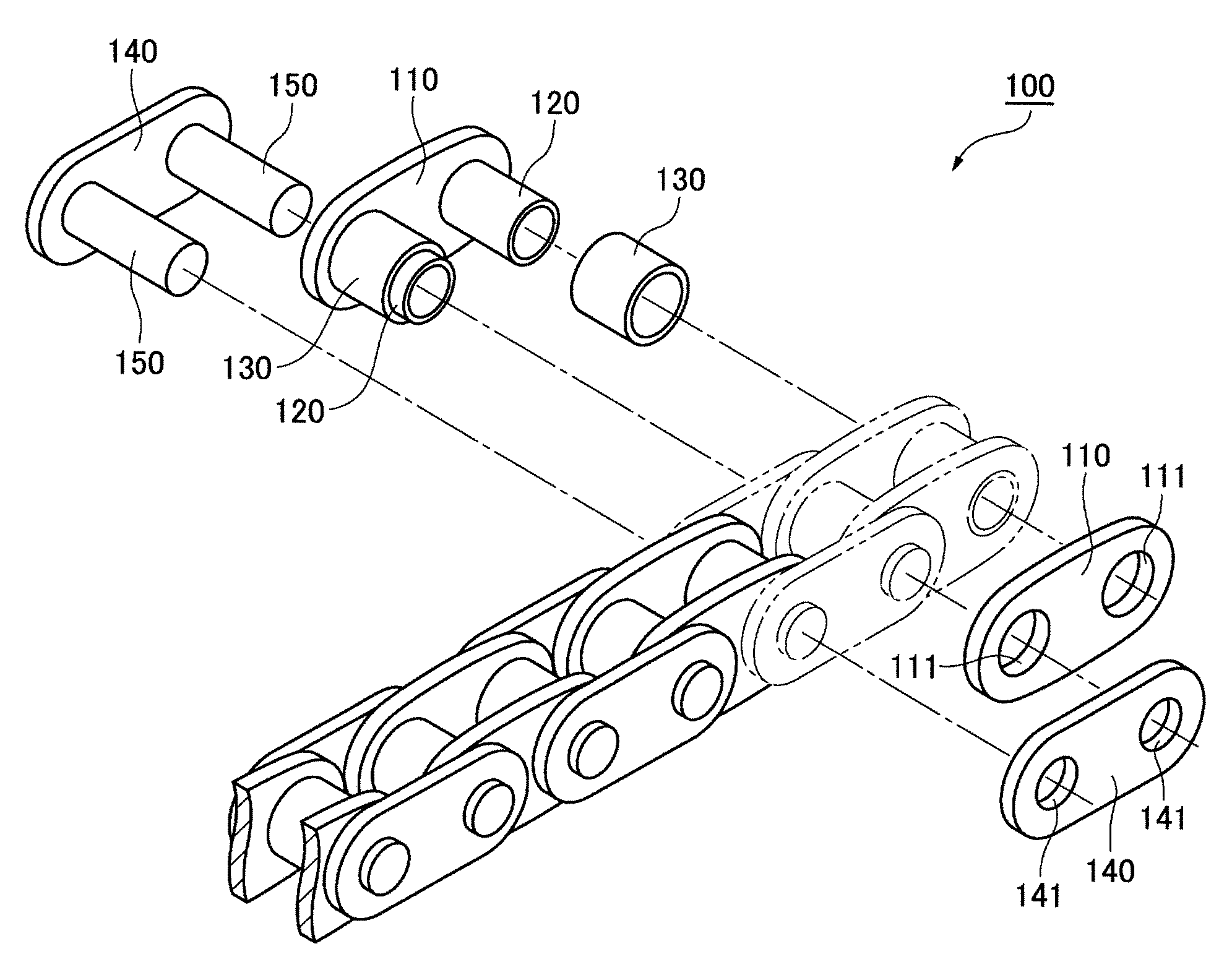 Power transmission chain