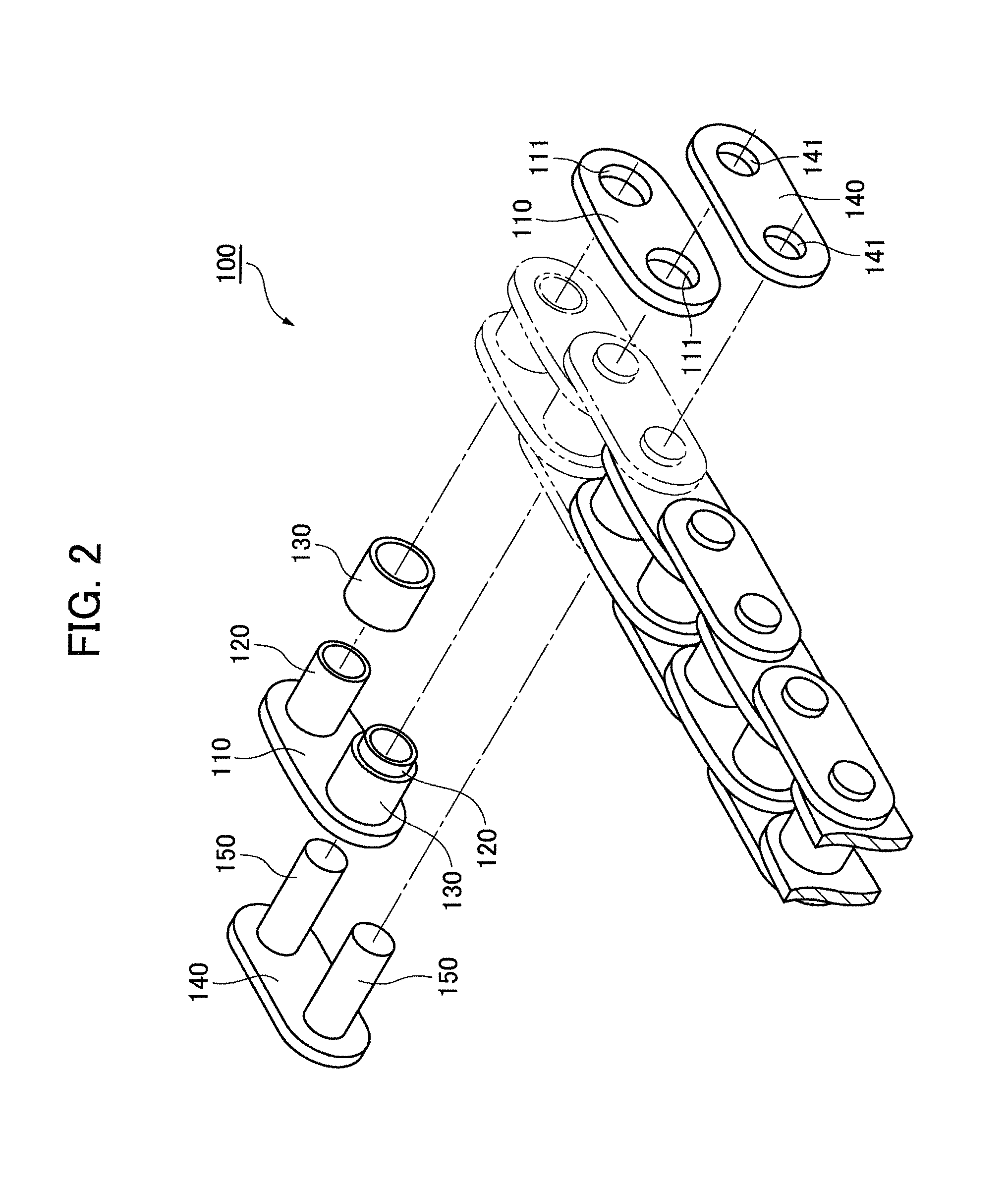 Power transmission chain