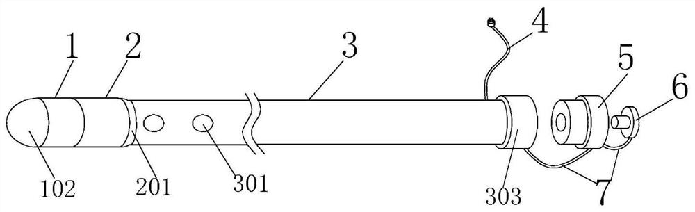 Device for treating gastroplegia and using method thereof