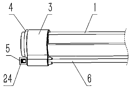 Automatic elastic thread hemorrhoid ligation anastomat