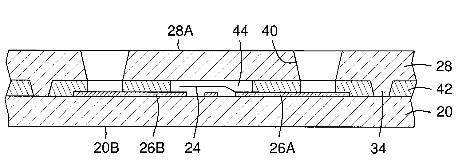 Sealed wafer packaging of microelectromechanical systems