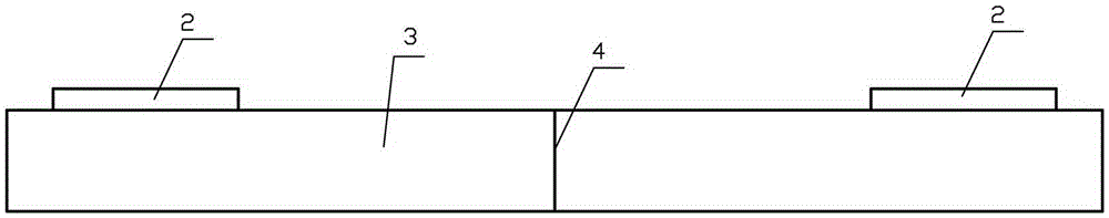 Scanning device for steel rail bottom transverse cracks