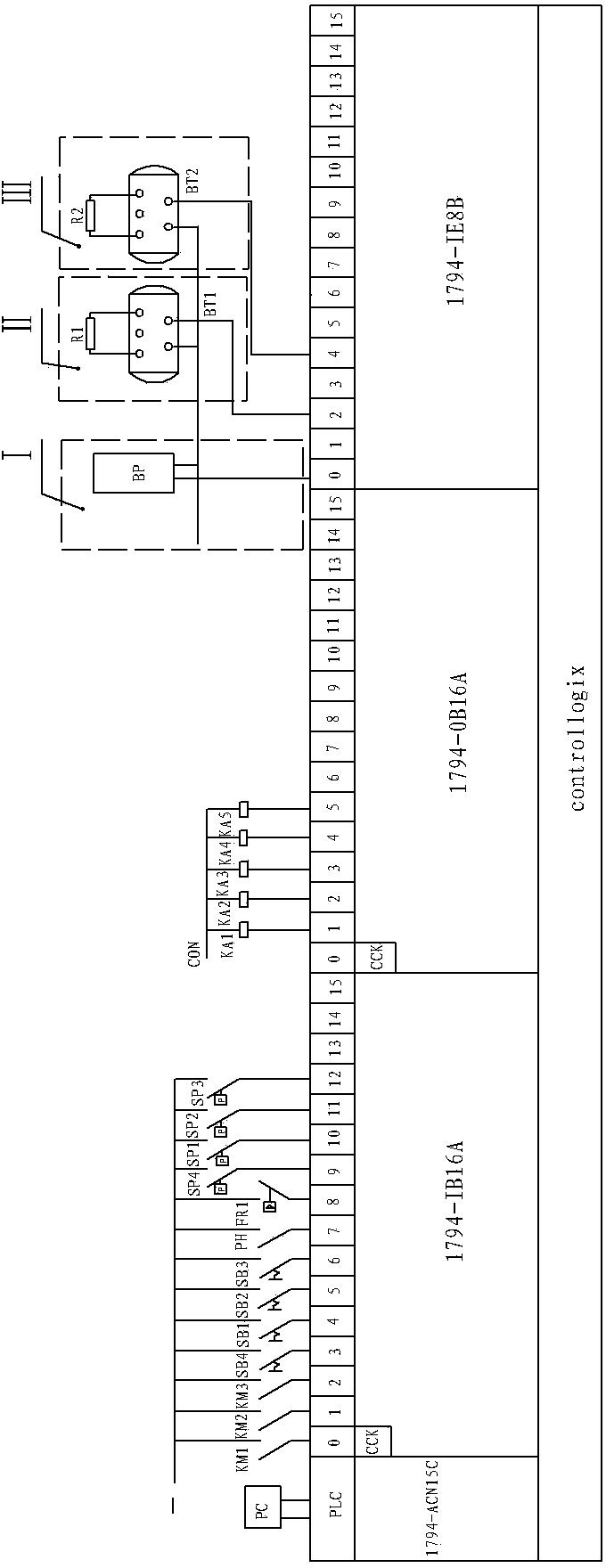 Air compressor control system