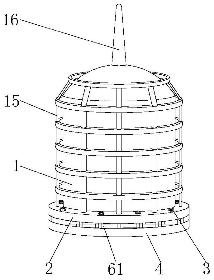 Medium-light-intensity aviation obstruction beacon