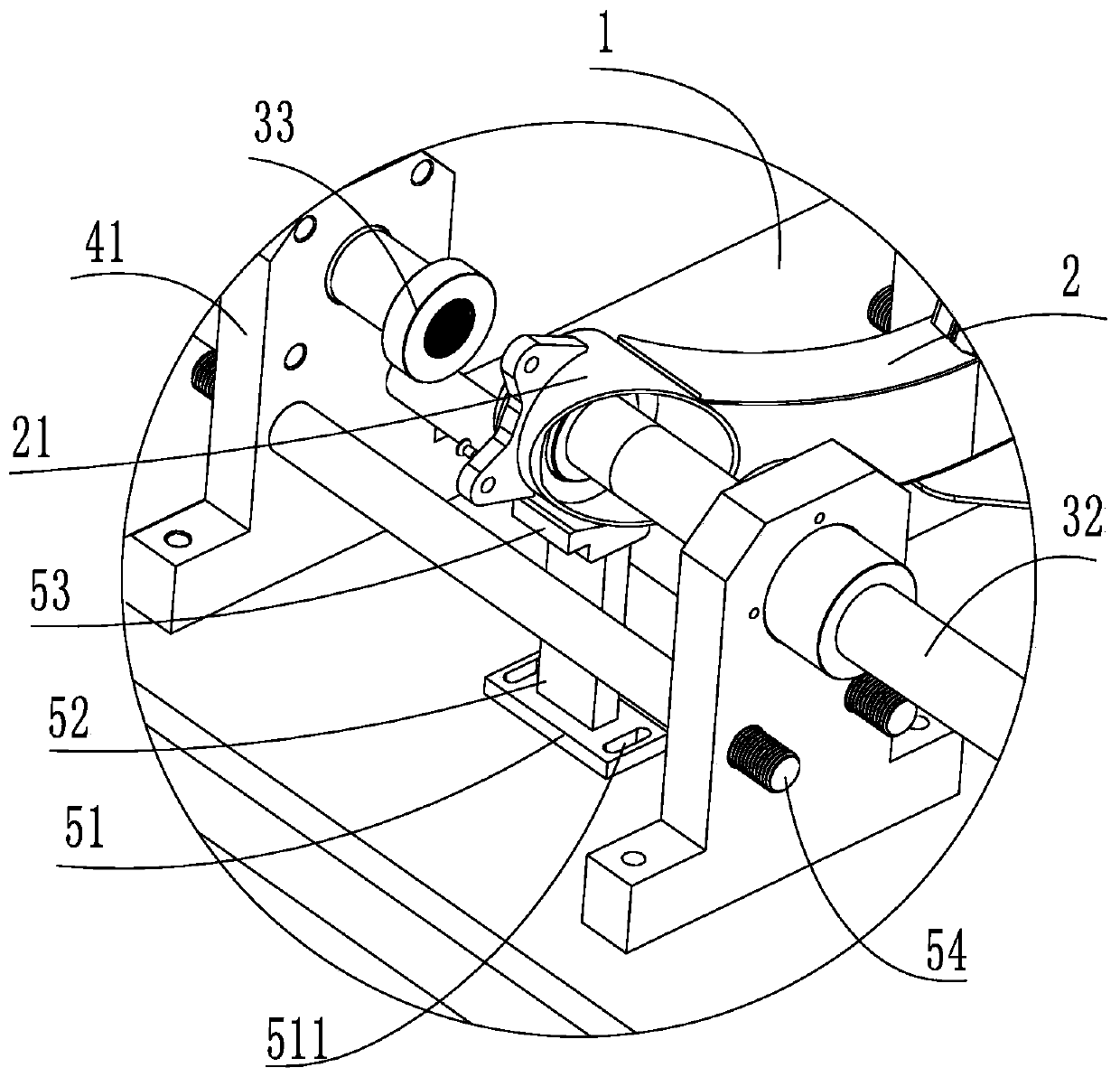 A multi-station synchronous rear axle bearing pressing equipment