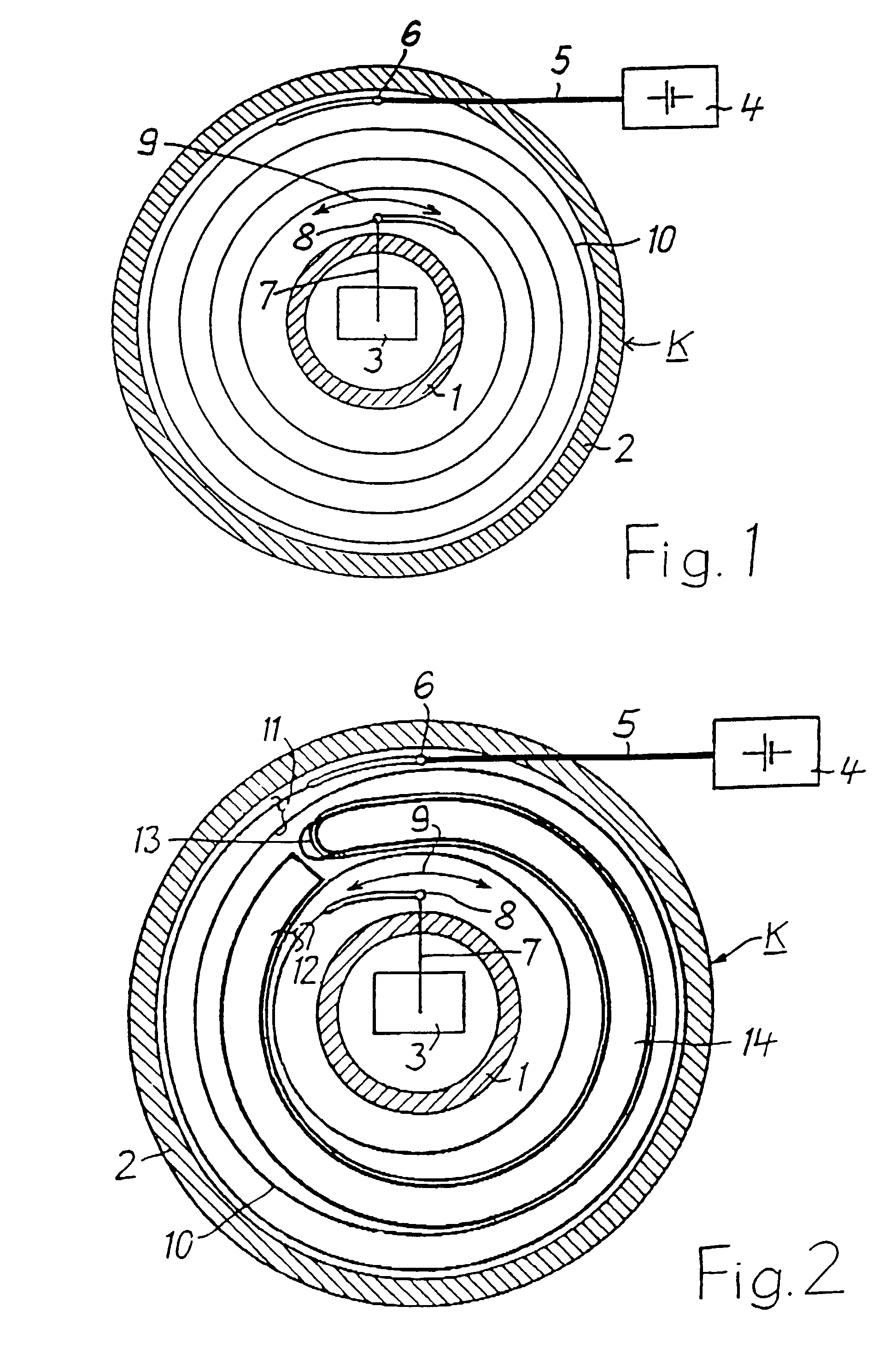 Electrical connector between two end points