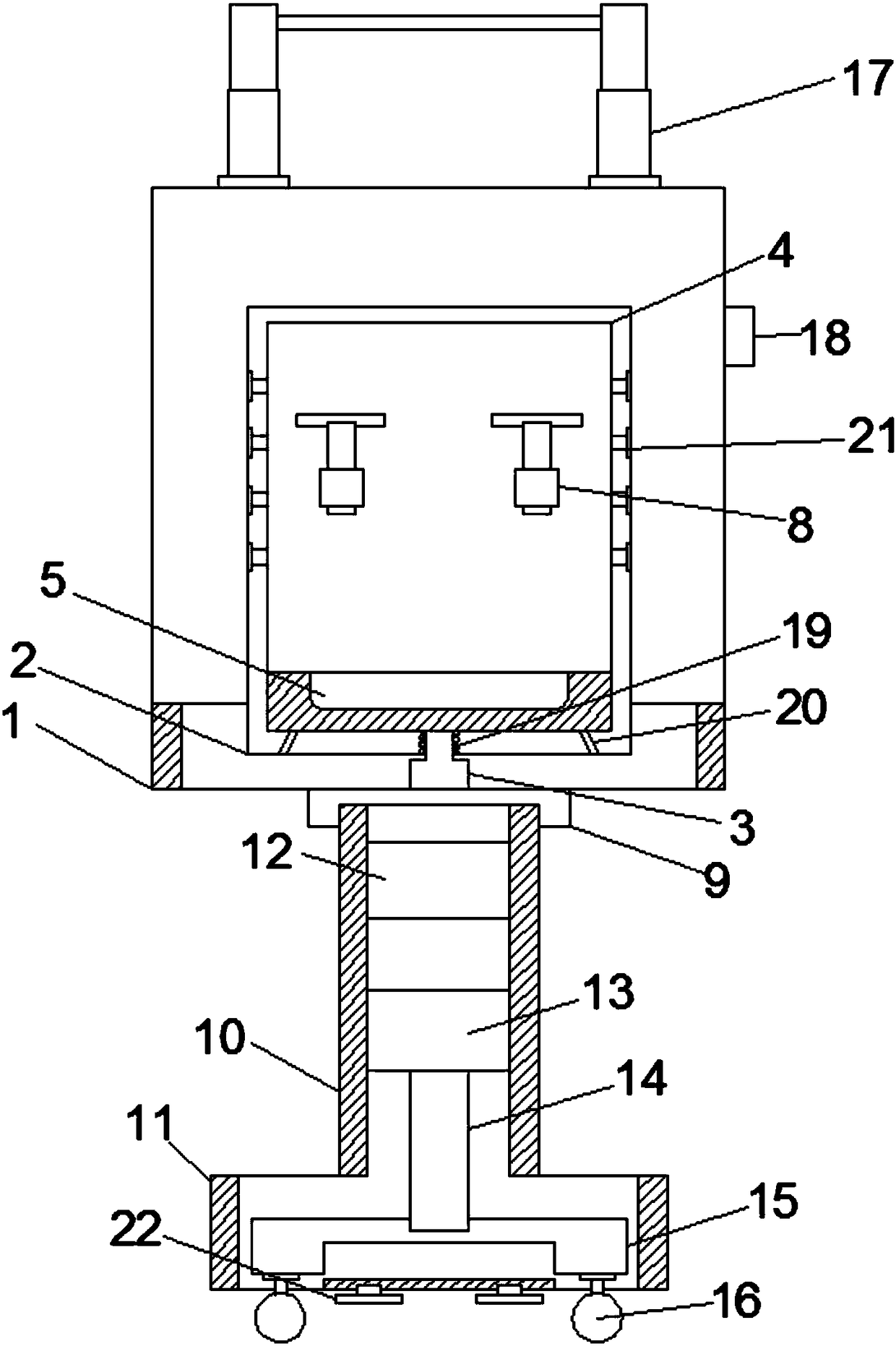 Anti-rolling fixed chair for children