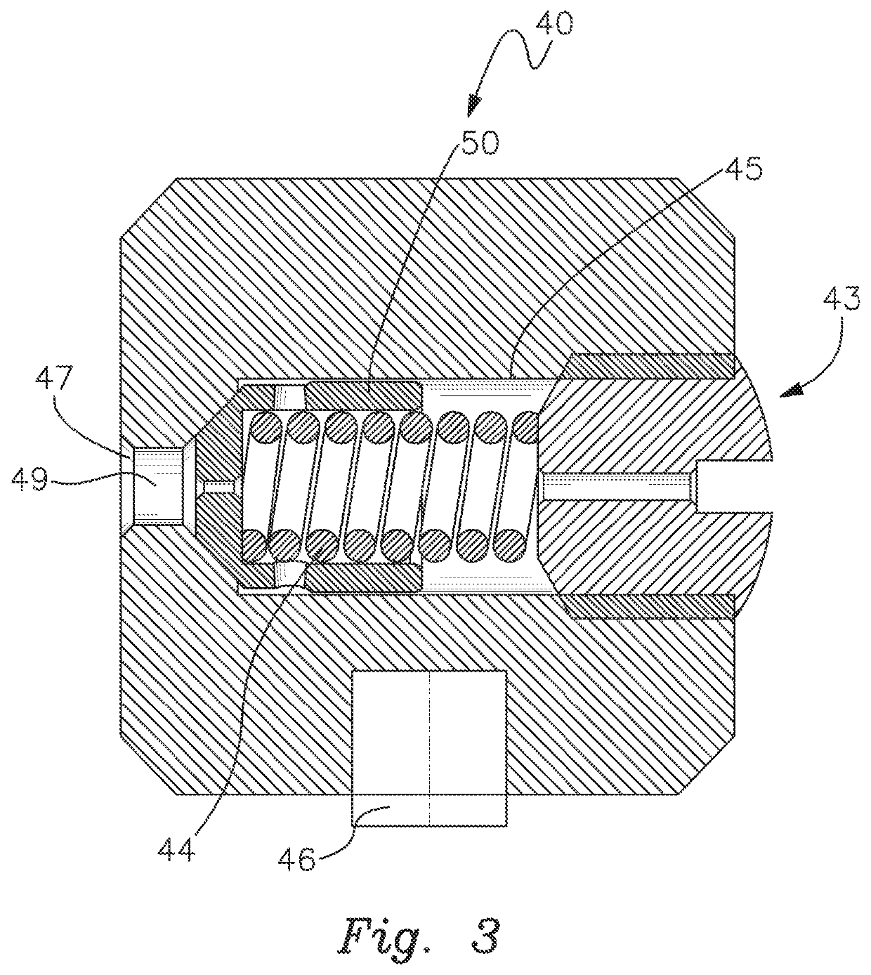 Soft shift SPM valve