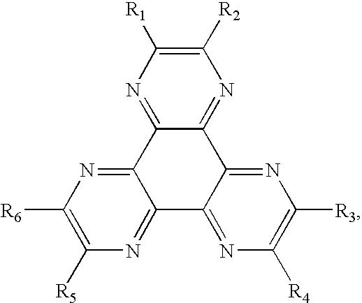 OLED device with improved efficiency and lifetime