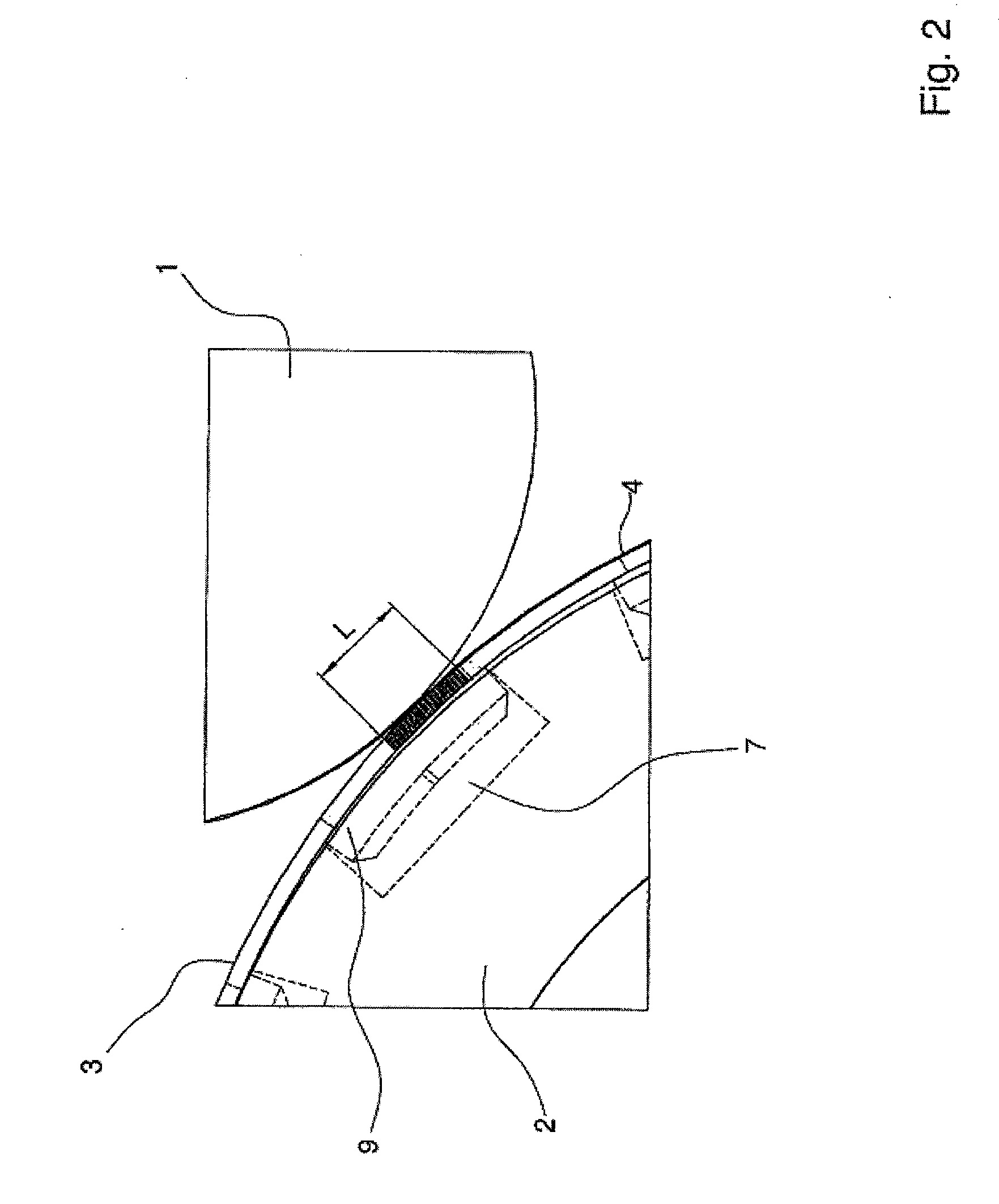 Device for the roll-sealing of sheets