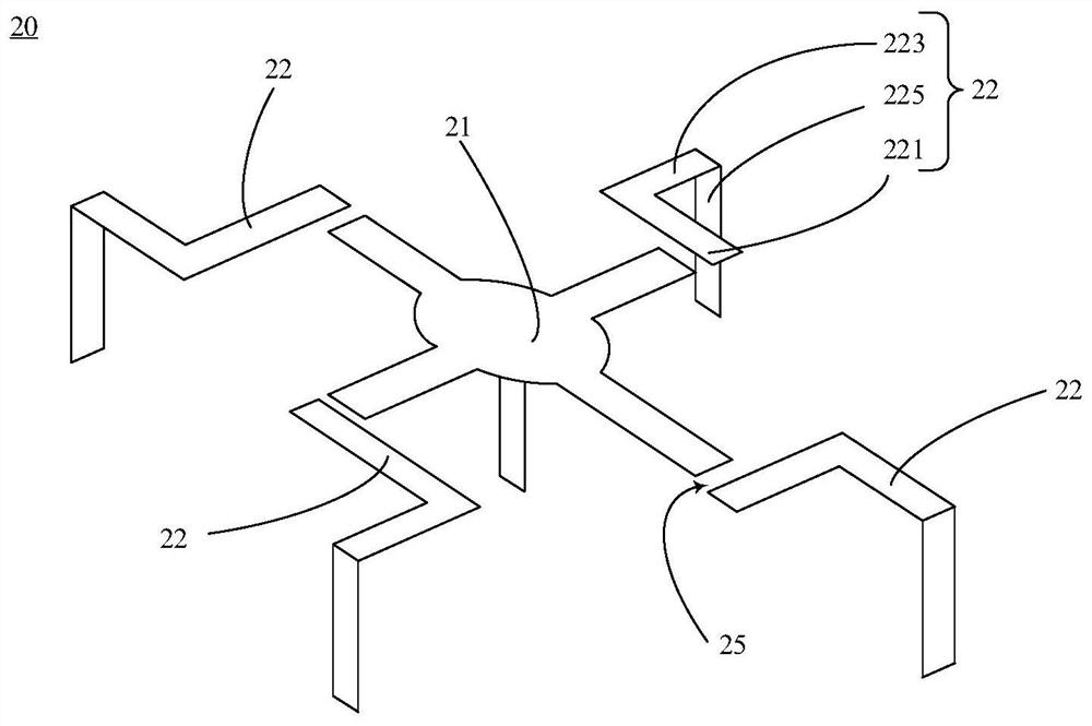 Antenna device and electronic equipment