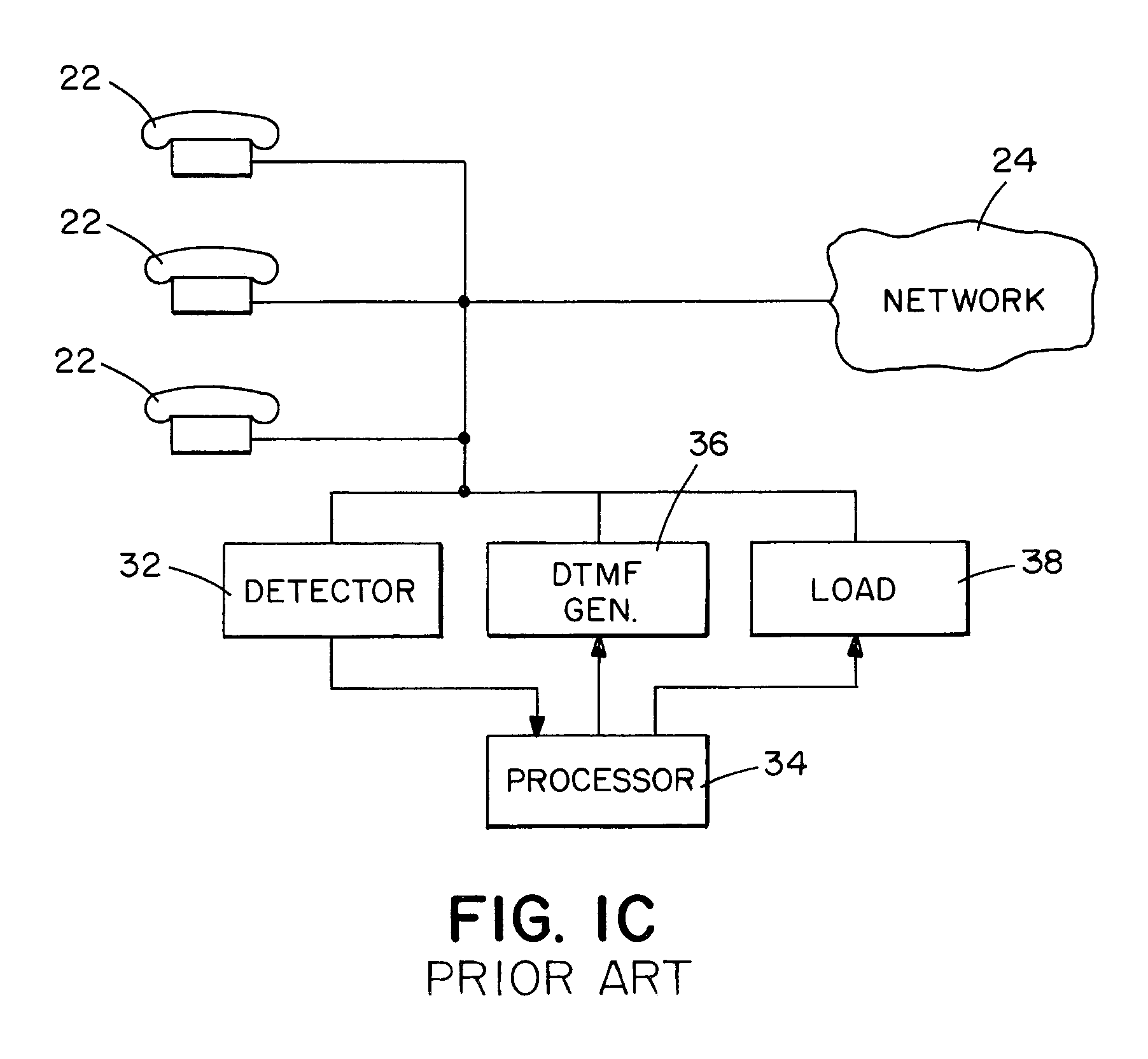 Memory architecture for telephone dialer