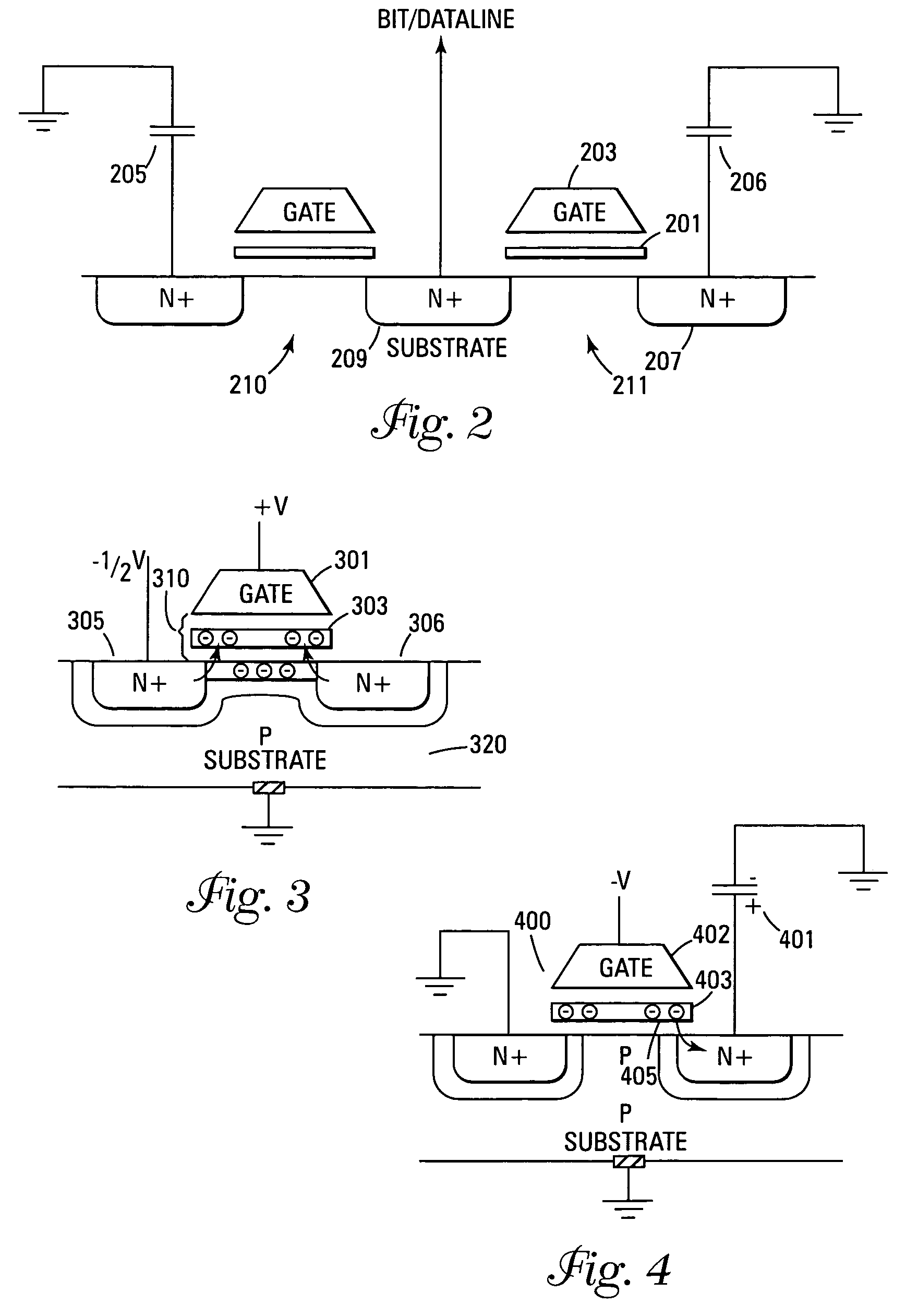 NROM flash memory cell with integrated dram