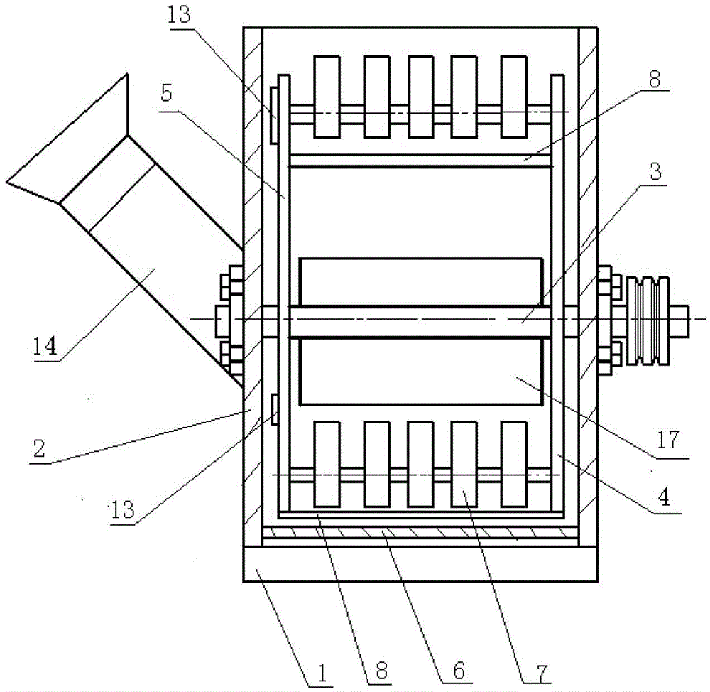 Branch slicing shredder