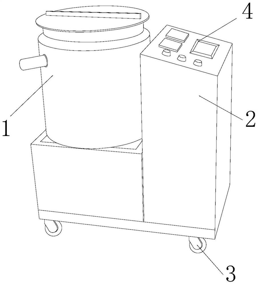 Foaming equipment for foamed plastic product production