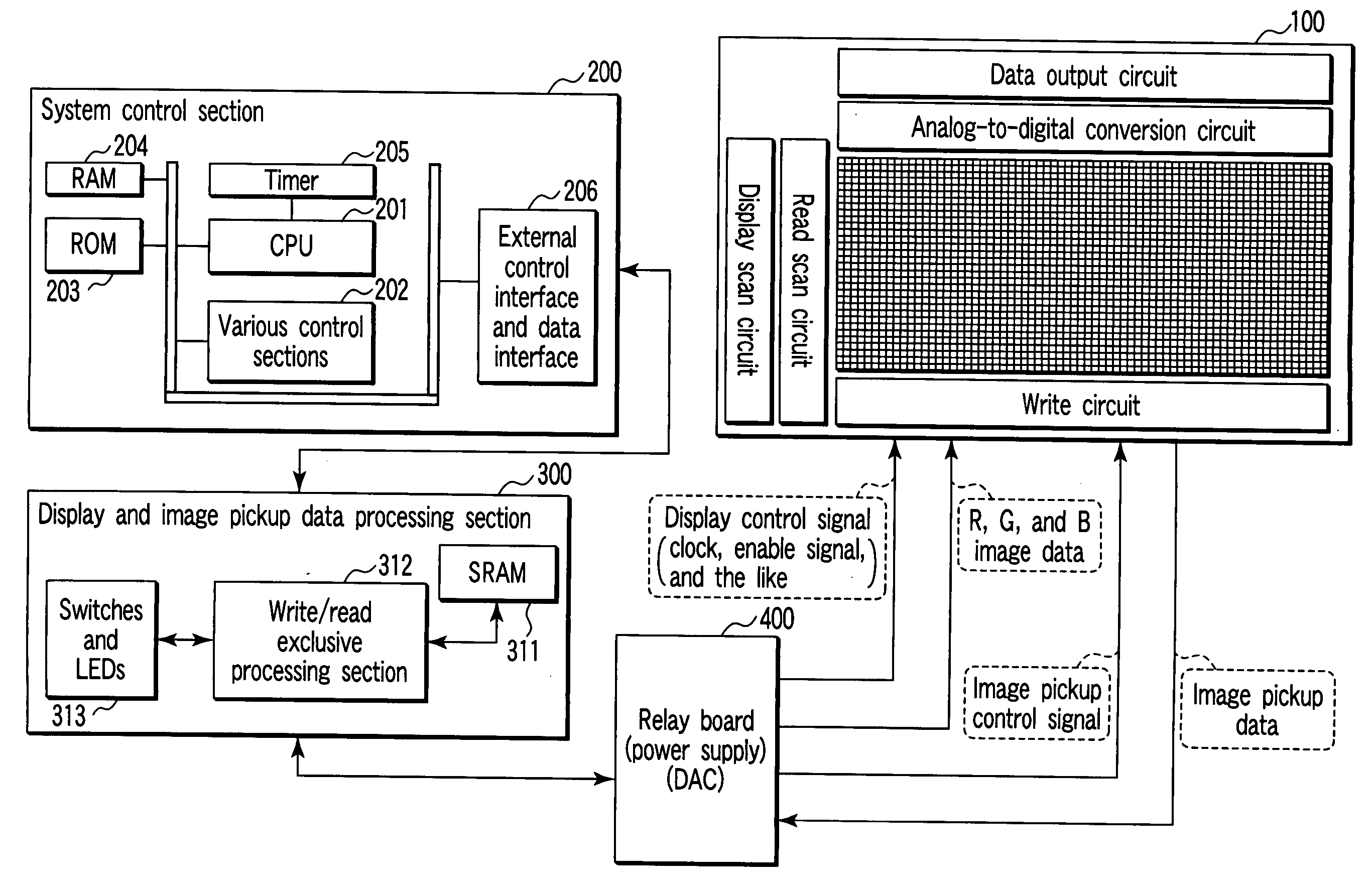 Input sensor containing display device and method for driving the same