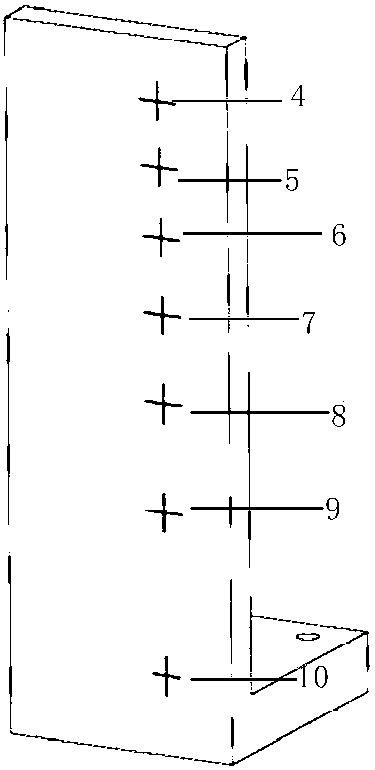 Echelle grating posture adjustment method and calibration device of spectrometer