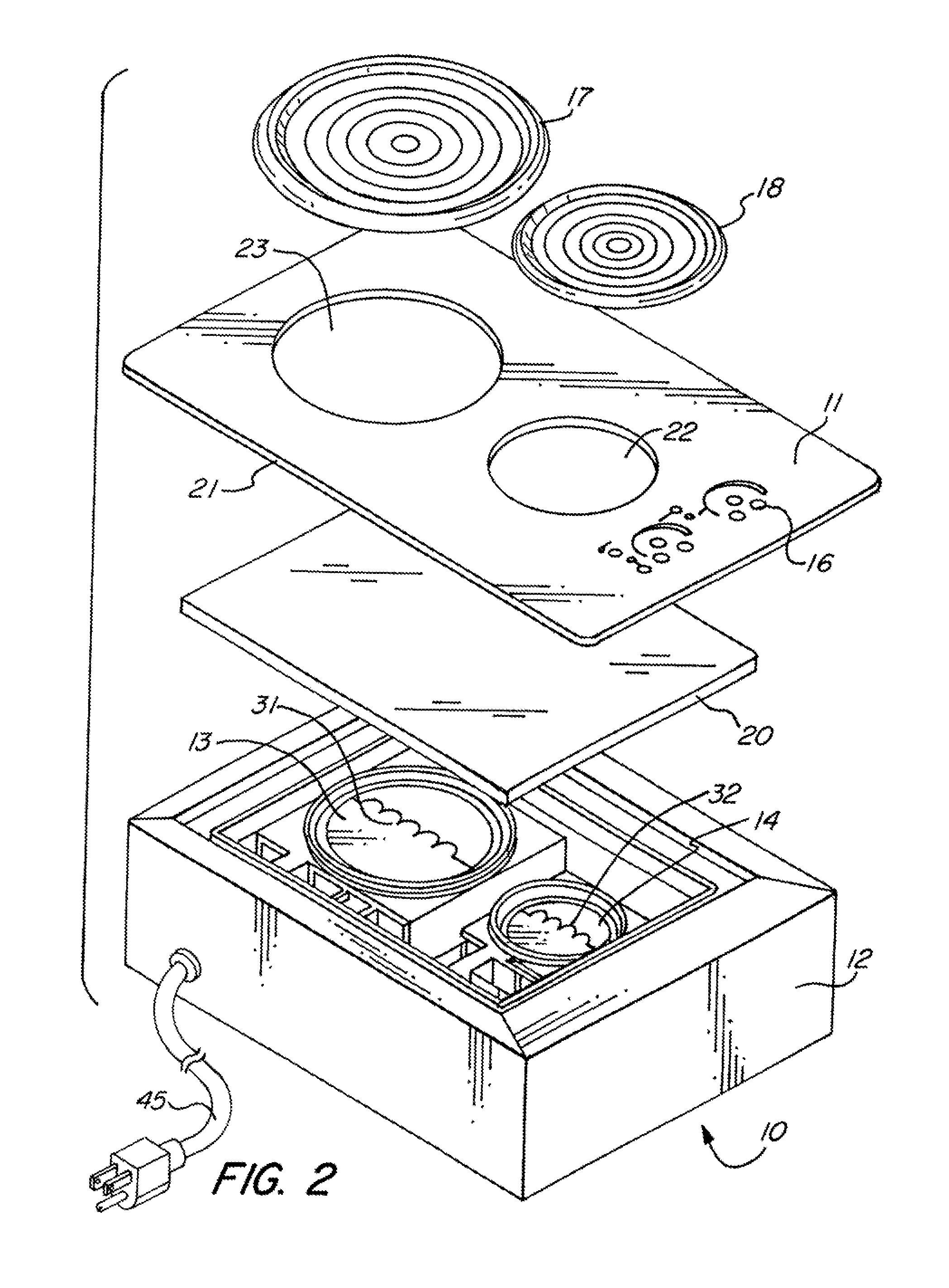 Induction Cook-Top Apparatus