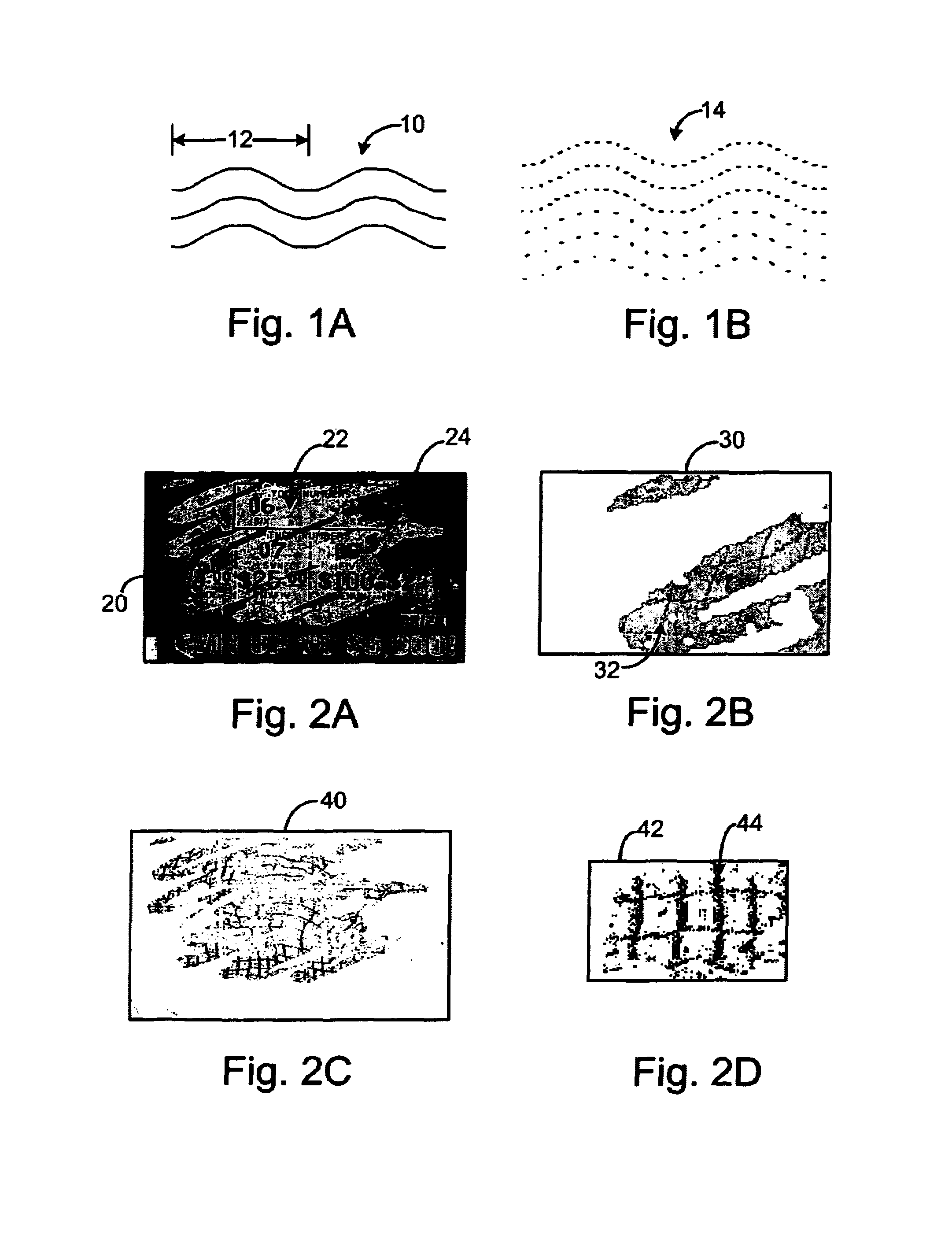 Embedded optical signatures in documents