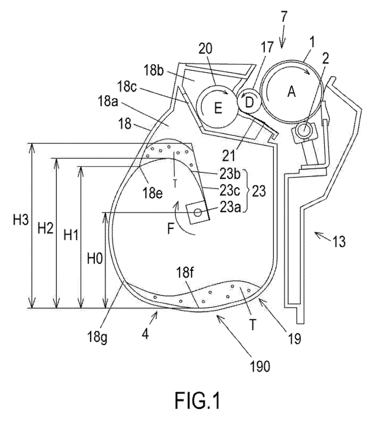 Developer container, developing apparatus, process cartridge and image forming apparatus