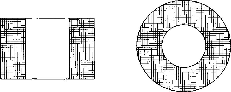 Baffle type evaporation ammonia-process desulfurization technique and device