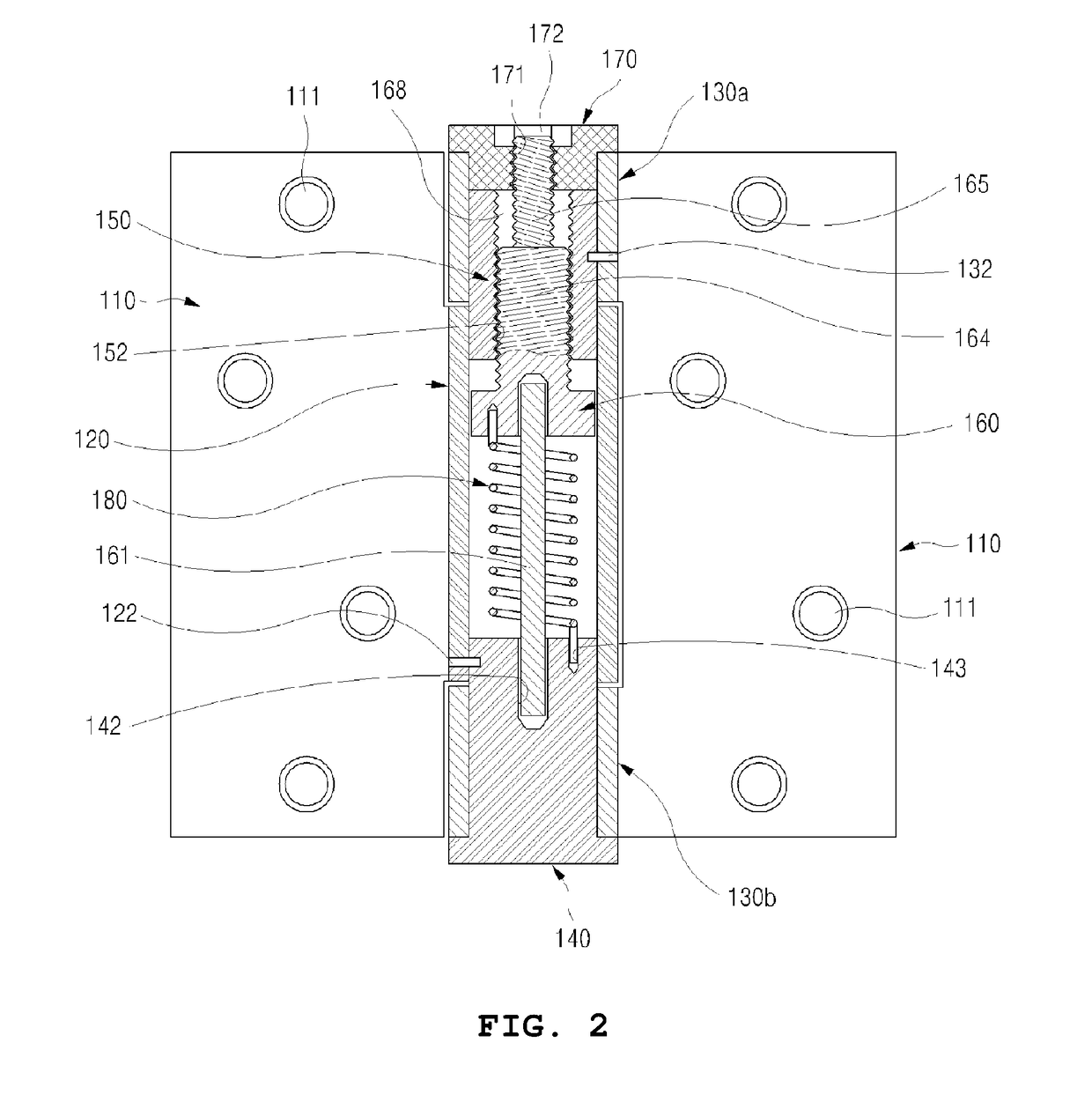 Hinge for opening/closing door