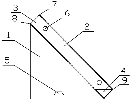 Corner protection device for LED display screen