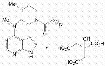 Tofacitinib tablets and preparation method thereof