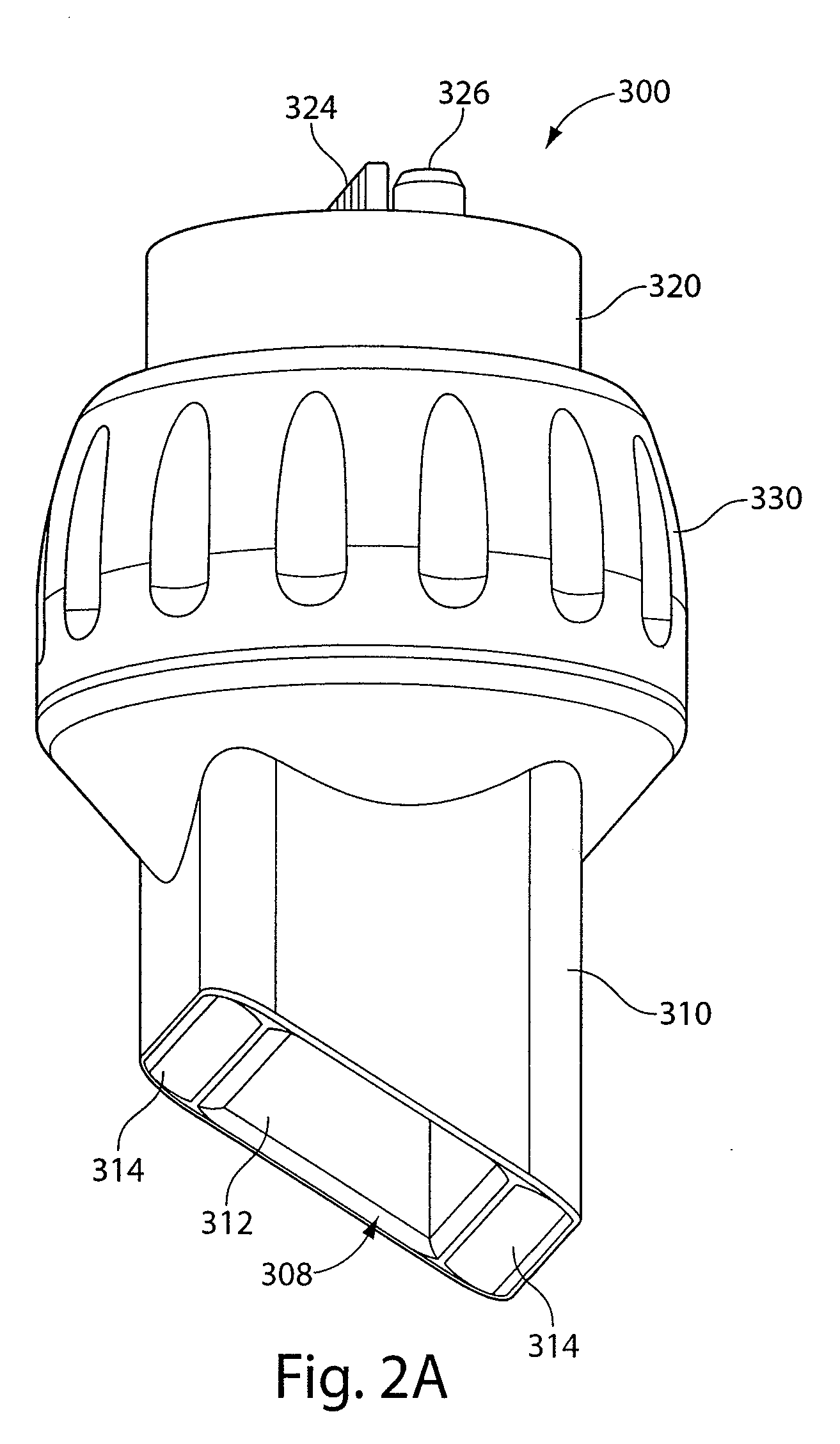 Apparatus, tip and method for treating tissue