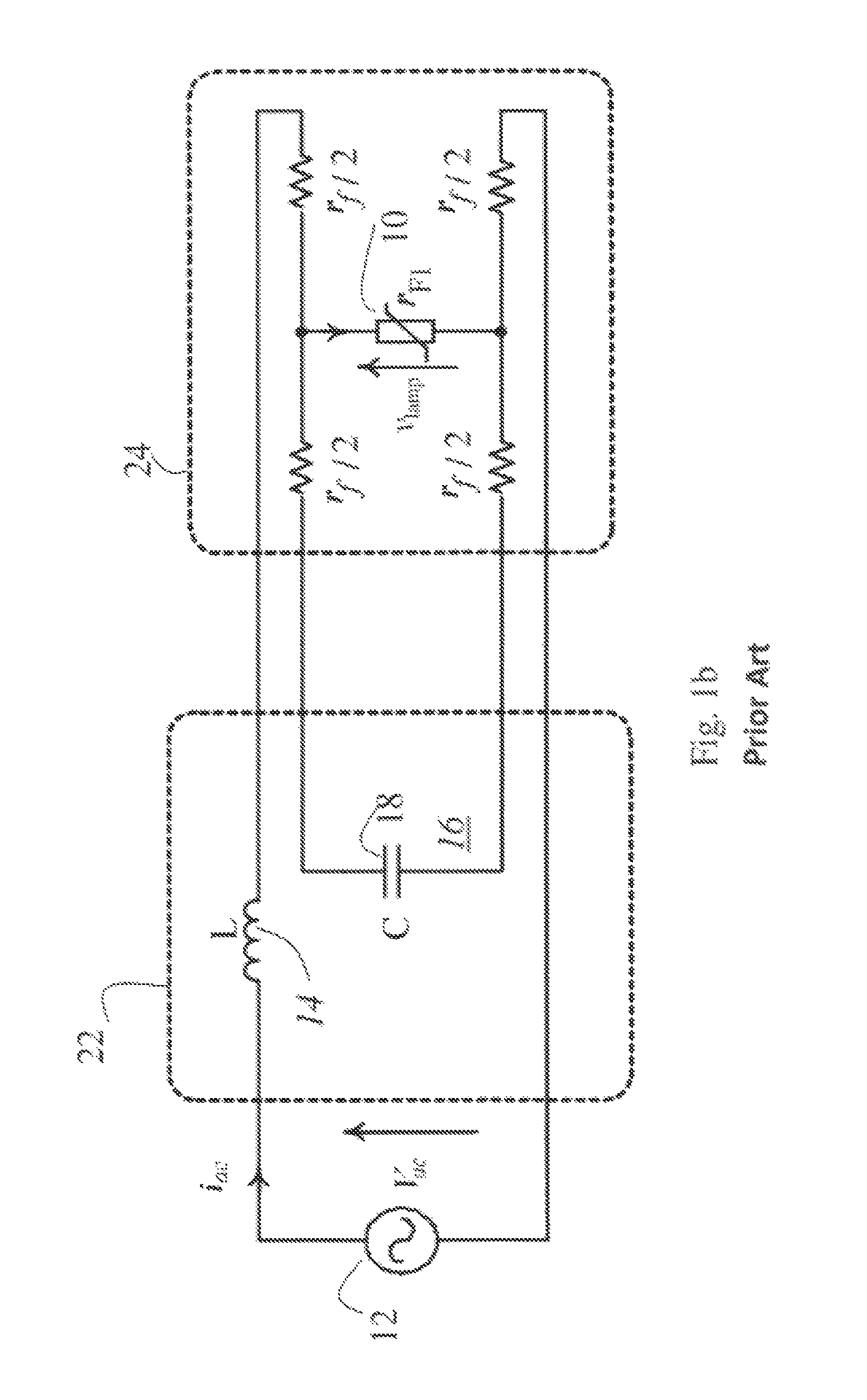 Driver circuit for powering a DC lamp in a non-DC lamp fitting